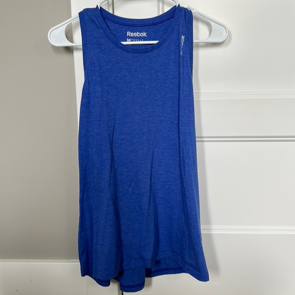 Women’s Medium Blue Reebok Tank Top
